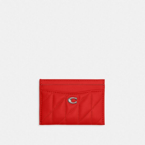 Coach Essential Card Case With Pillow Quilting - Picture 1 of 5